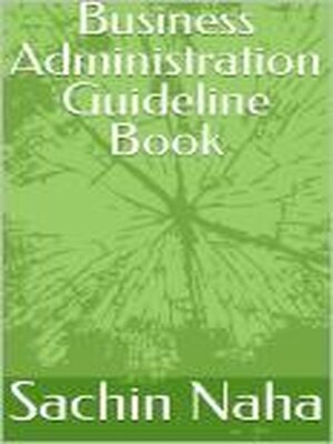 cover image of Business Administration Guidance Book